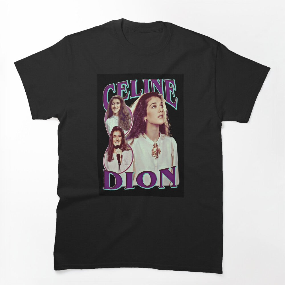 Celine Dion 90S Bootleg Rap Style Shirt