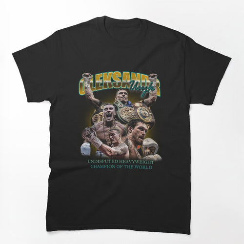 Oleksandr Usyk Undisputed Heavyweight Champion Vintage Bootleg Shirt