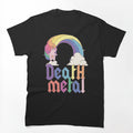 Funny Death Metal Unicorn Cute Rock Music Band Lover Shirt