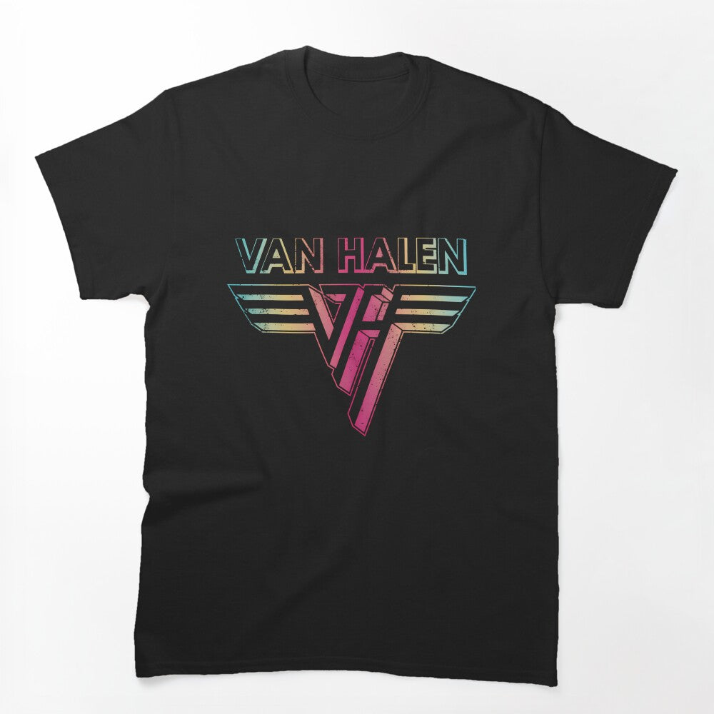 Van Halen Rainbow Gradient Winged Shirt
