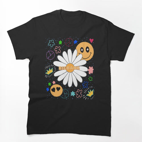 Bigbang K-pop Logo Combination Design Shirt