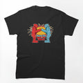 Retro Rock Em Sock Em Fighting Robots Graphic Art Shirt