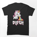 Blegh Heavy Metal Metalcore Deathcore Unicorn6 Shirt
