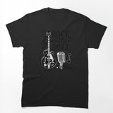 Rock And Roll Guitar Rockabilly Music Vintage Microphone Biker Sock Shirt