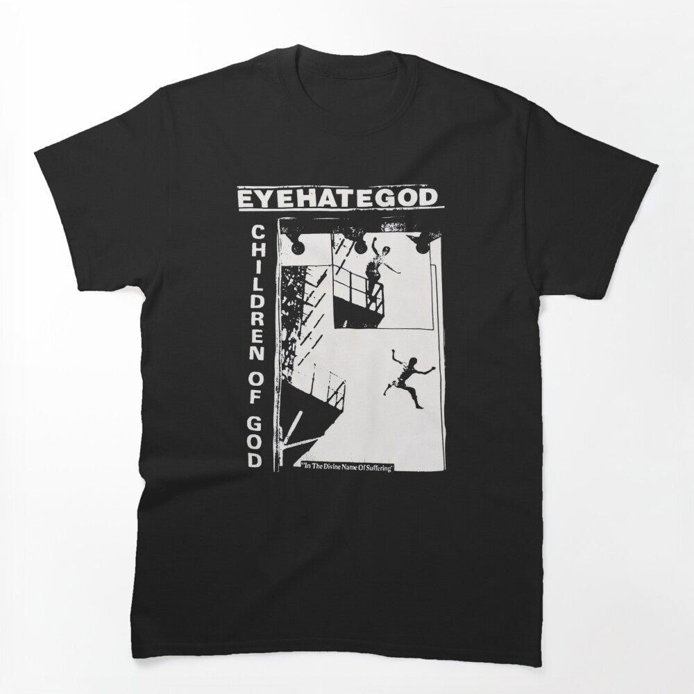 Black White Style Music Band Shirt
