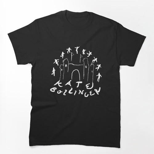 Line Art Typographi Indie Folk Girl Singer Shirt
