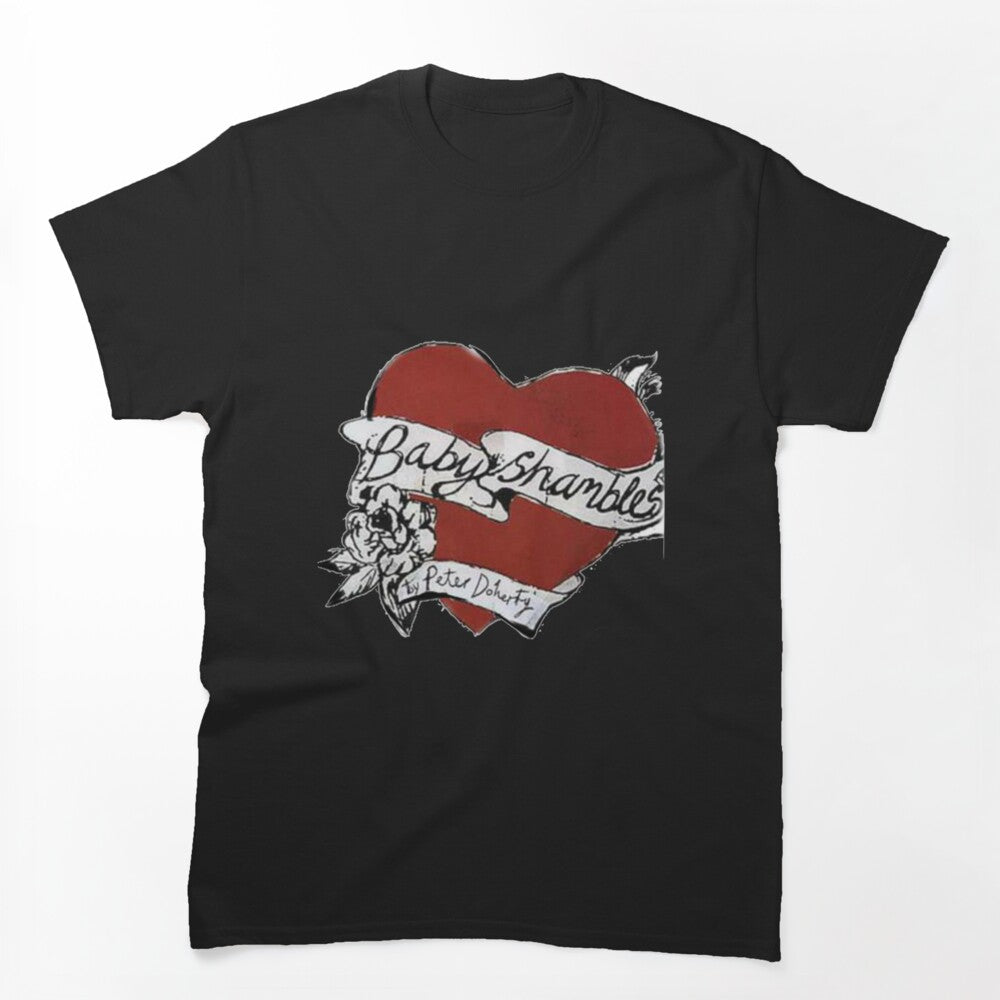 Babyshambles Pete Doherty Heart Tattoo Design Shirt