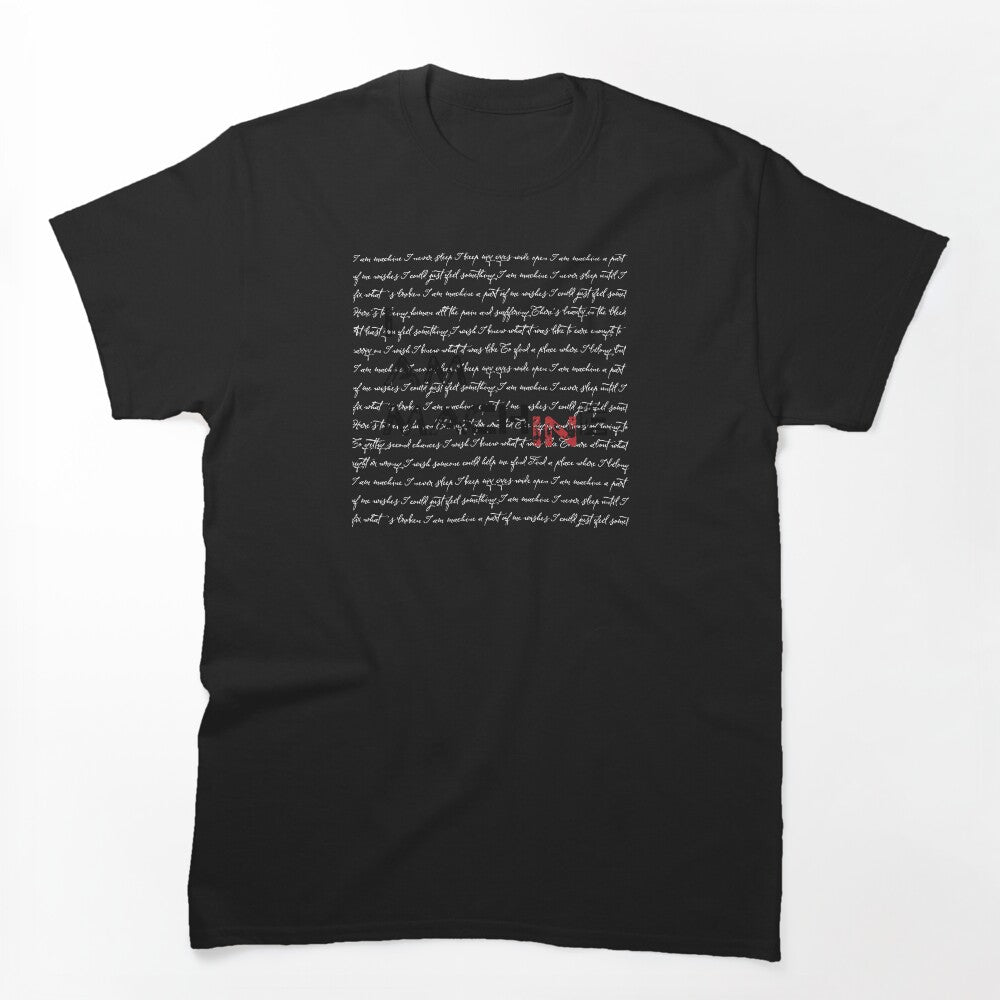 Three Days Grace I Am Machine Lyrics Shirt