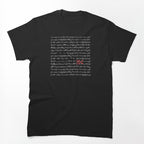 Three Days Grace I Am Machine Lyrics Shirt