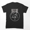 Mötley Crüe Prayer Pentagram Logo Design Shirt