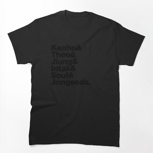 P1HARMONY & Members Names Shirt