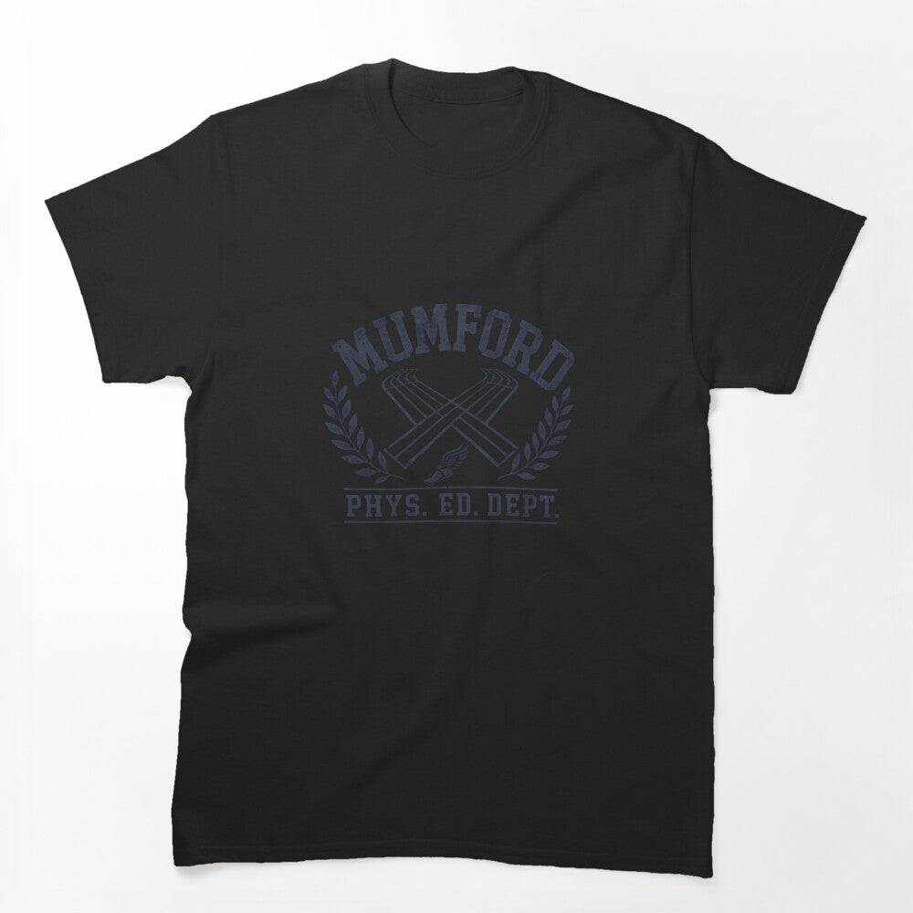 Mumford Phys Ed Department Vintage Style Shirt