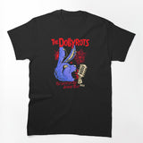 Purple Bunny Head Singing Power Pop Shirt