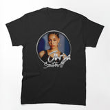 Vintage Pretty Singer Face In Chrome Frame Shirt
