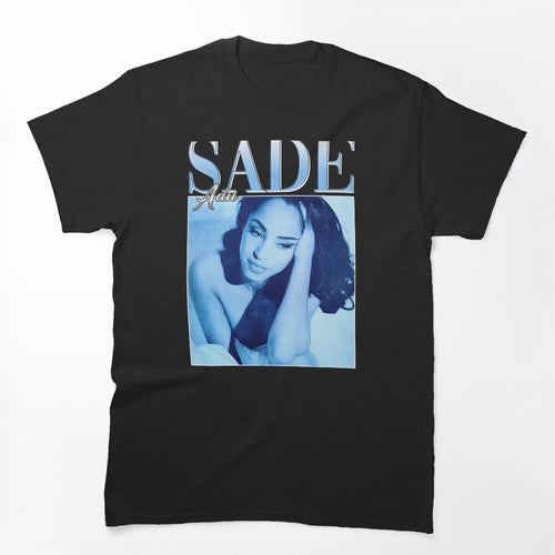 Sade Adu Music Band Jazz Pop Vintage Signature Retro 80s 90s Bootleg Shirt