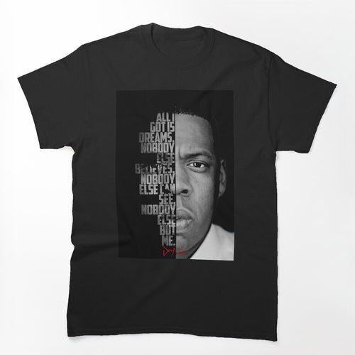 Black And White Jay Z Quote Shirt