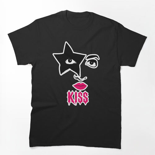 Rock Star Kiss Lips Shirt