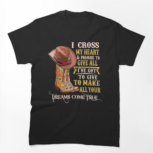 Vintage Be Kind Cowgirl Boots Hat Heart The Secret Life Best Women Men Shirt