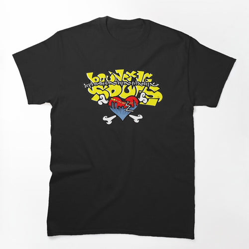Love And Bone Design Punk Rock Band Shirt