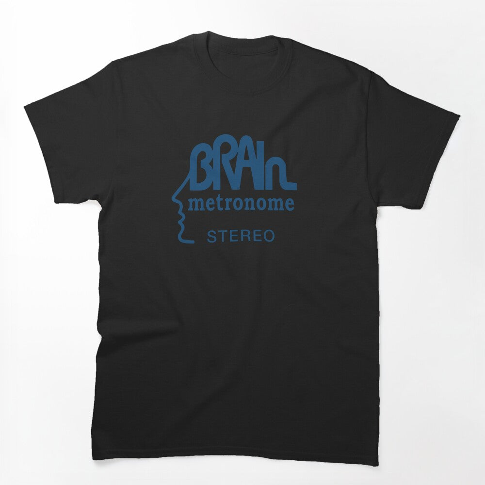 Brain Records Krautrock Blue Shirt