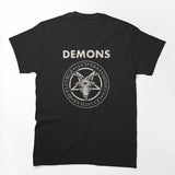 Occult Demons Pentagram Antichrist Gothic Devil Witch Vintage Band Shirt