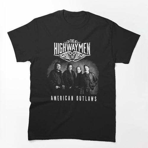 The Highwaymen Live American Outlaws Shirt