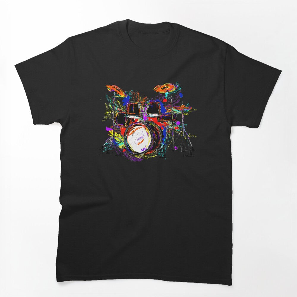 Drum Set Drummer Drumming Musician Shirt