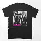 Silhouette Style Metal Band Shirt