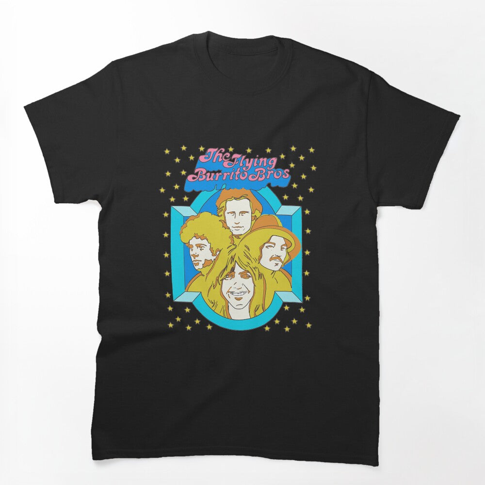 The Byrds Mr Tambourine - The Flying Band Burrito Bros Shirt