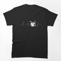 Drums Heartbeat Music Drummer T Shirt