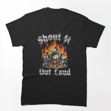 Snoopy K I S S Rock Band Shout It Out Loud Shirt