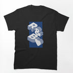 Retro R&B Heart Blue Shirt