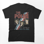 Officially Licensed The Police Ghost In The Machine - The Police Band Shirt