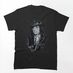 Gothic Alice Cooper Portrait Shirt