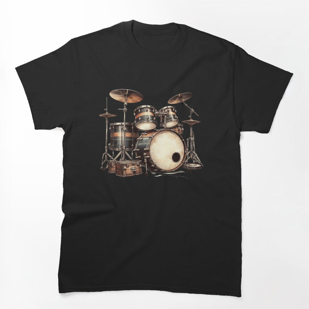 Drum Set Instrument Shirt