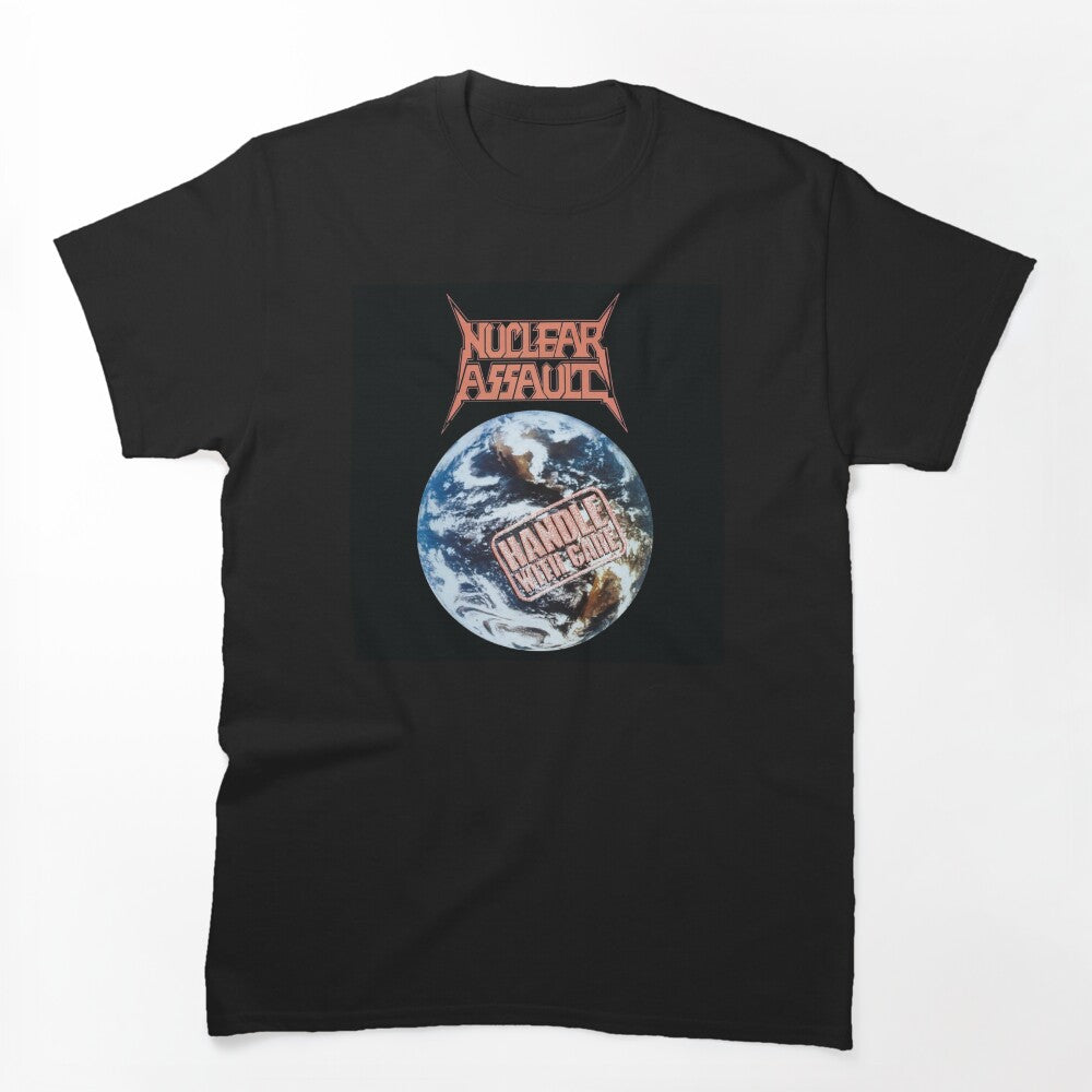 Nuclear Assault - Handle With Care Album 1989 Shirt
