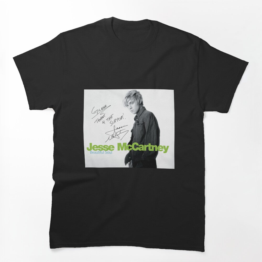 Jesse With Signature Shirt