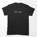 SUGA - AGUST D Name White Text Version Shirt