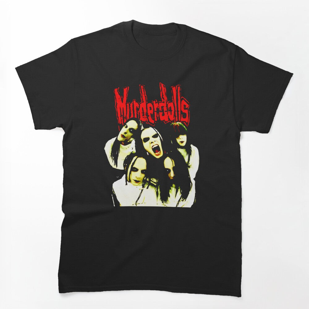 White Silhouette Band Member Shirt