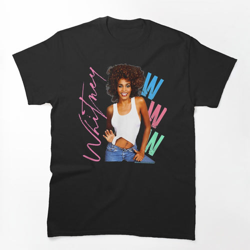 Vintage Whitney Houston Inspired Shirt