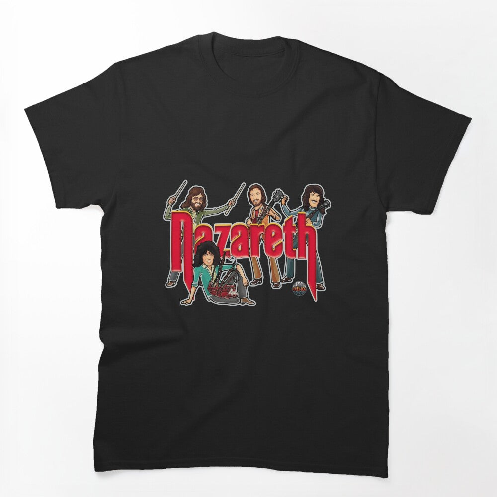 Nazareths Band Caricature Rock Shirt