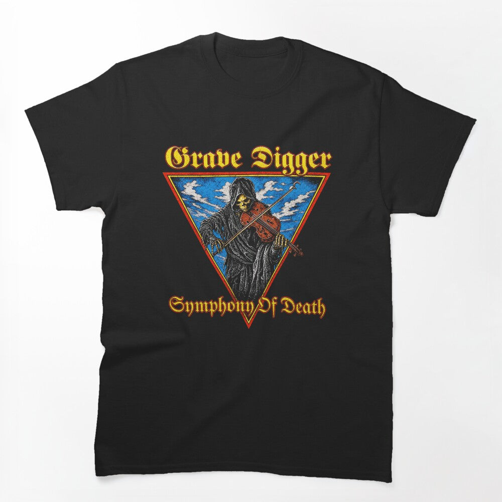 Heavy Metal Legend Grave Digger Symphony Of Death Shirt