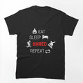 Eat Sleep Shred Repeat Shirt