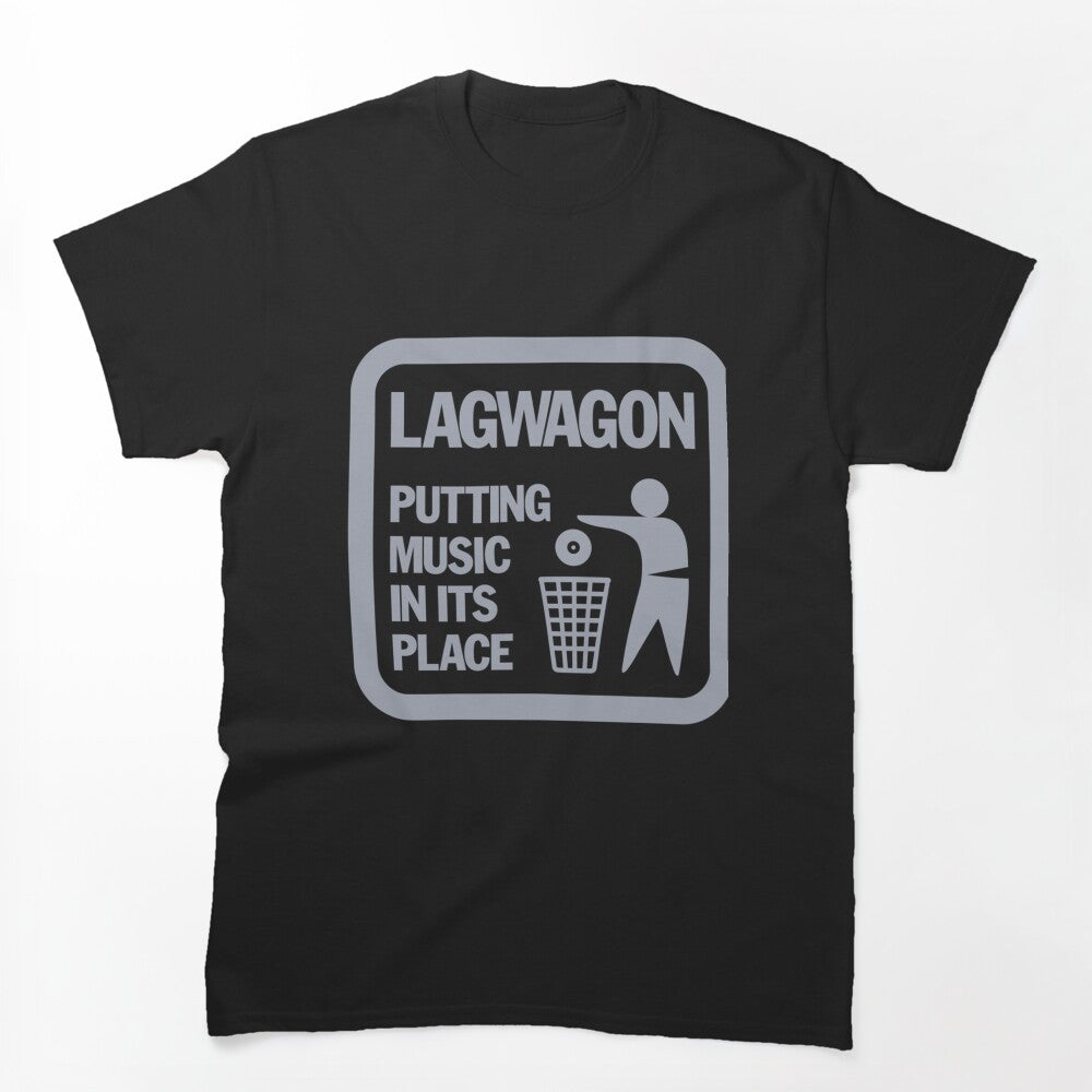 Lagwagon Punk Rock Band Design Shirt