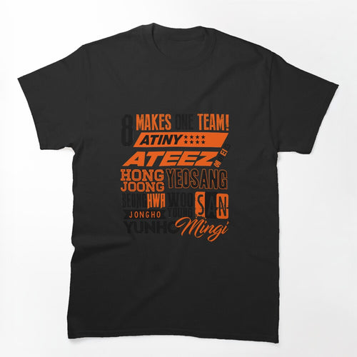 ATEEZ Font Collage Shirt