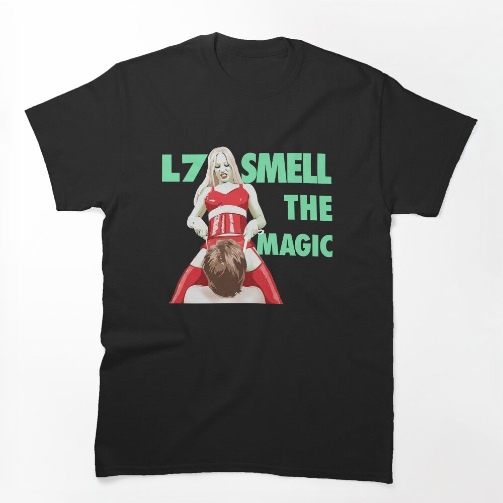 L7 Smell The Magic Band Grunge Alternative Rock Shirt