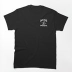 Wristlock Them All White Letters Shirt