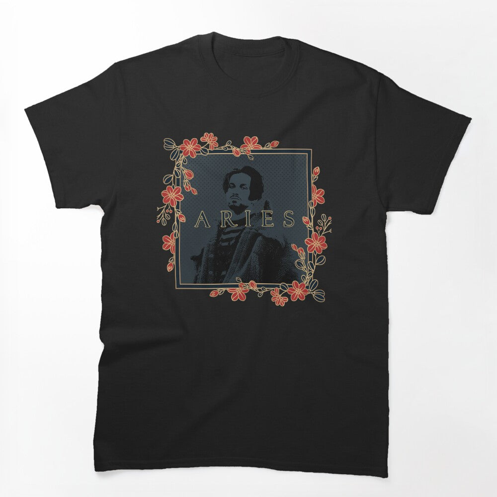 Aries Floral Portrait Shirt