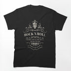 Rock N Roll - Where God And The Devil Shake Hands Shirt