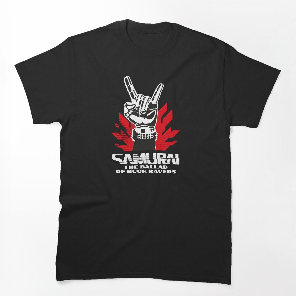 Samurai Rock Group The Ballad Of Buck Ravers Shirt